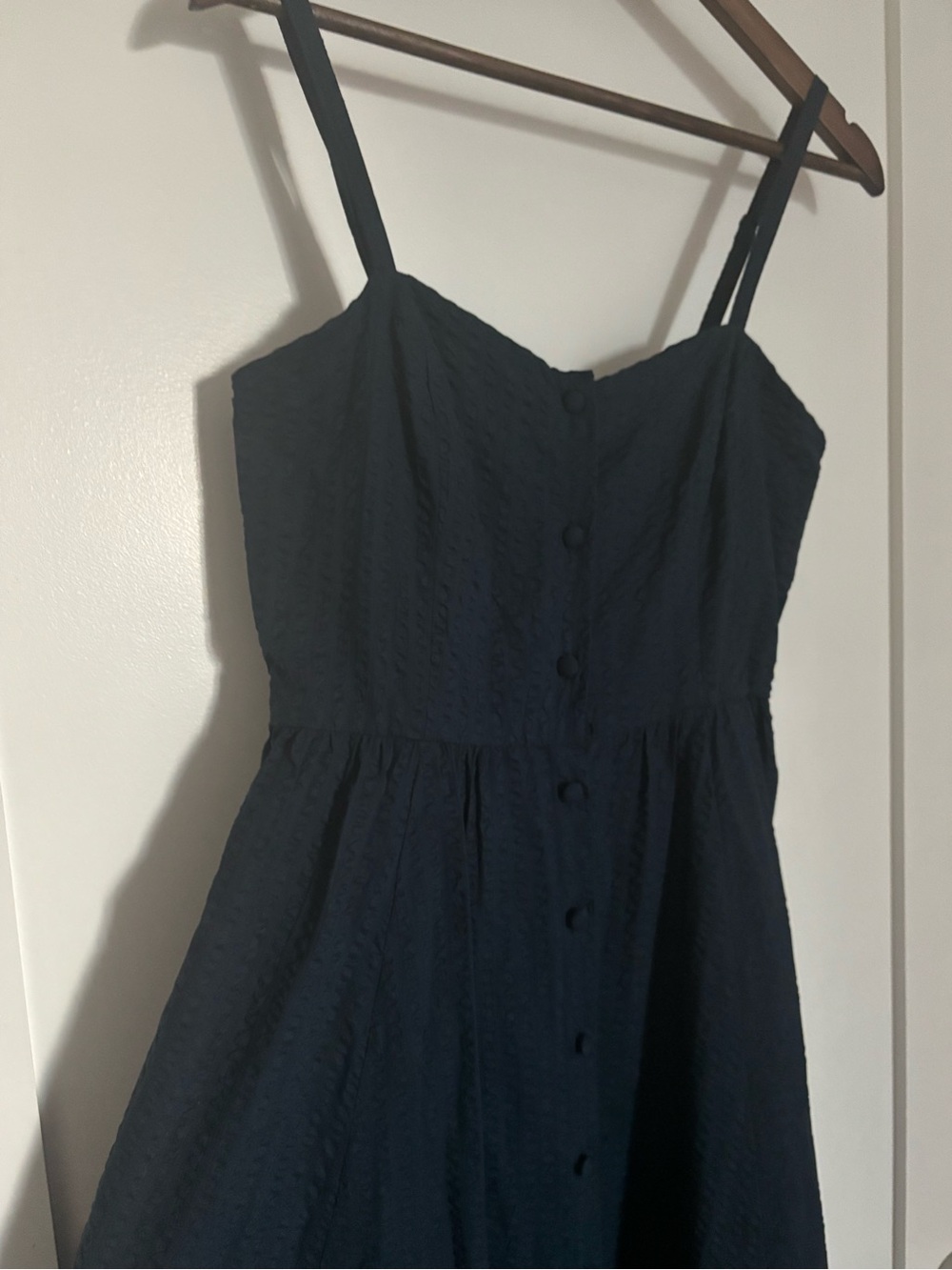 Emerson Fry Florentina Dress - Navy Textured